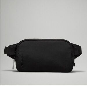 lululemon athletica Black Belt Bag Minimalist Design